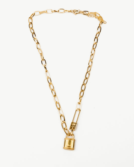 Love Link Paperclip Necklace