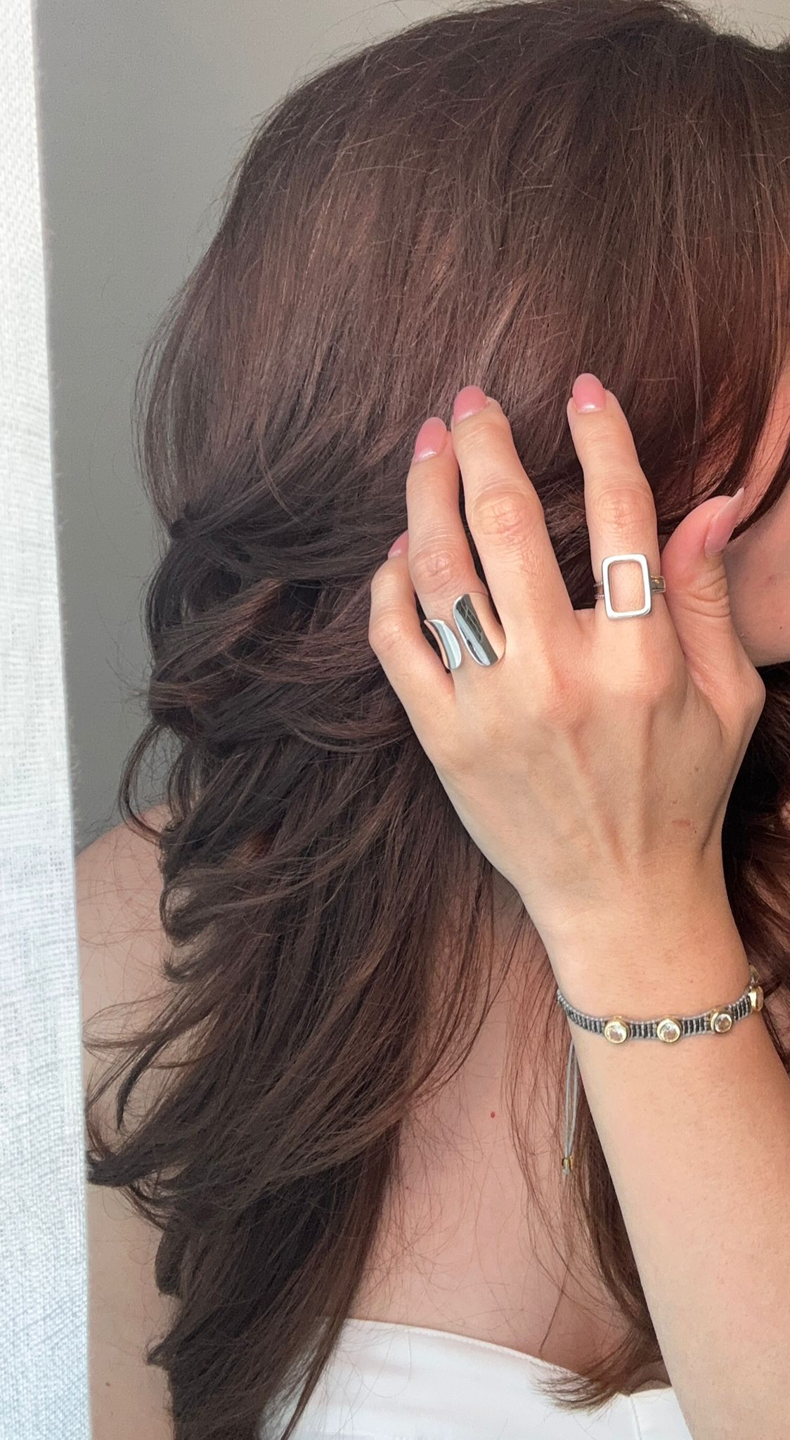 Sterling Silver Wide Band Ring