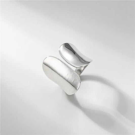 Sterling Silver Wide Band Ring